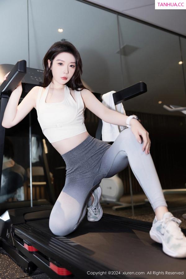梦心玥  [XiuRen]高清写真图 2024.06.27 No.8767 梦心玥 瑜伽裤第14张图片